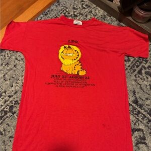 70s/80s Garfield Oversized tee Leo
